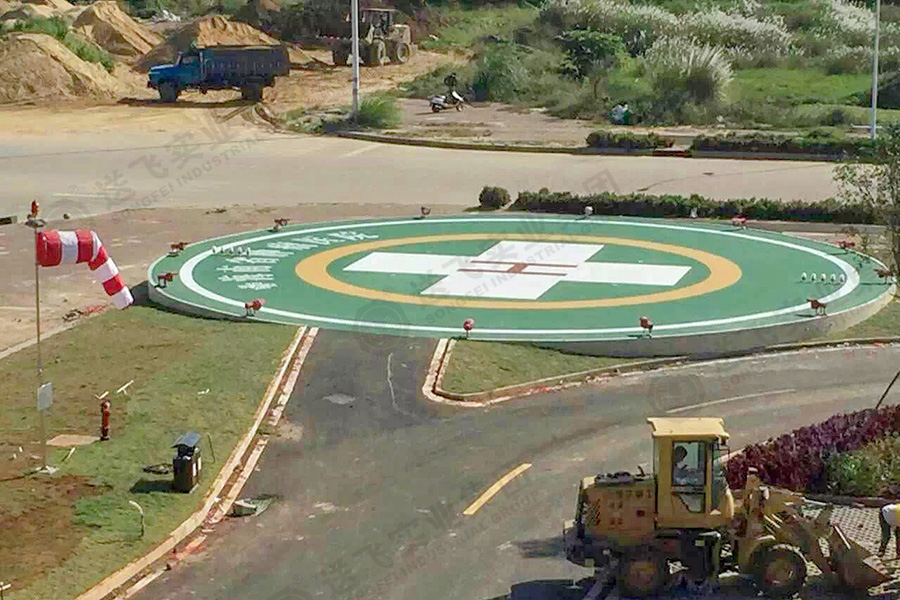 海南?？?海南省腫瘤醫(yī)院 地面停機(jī)坪的項(xiàng)目竣工圖