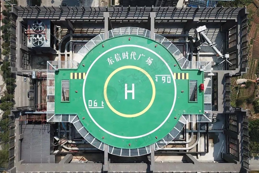 直升機停機坪機場標(biāo)志顏色是固定的嗎？都有哪些？